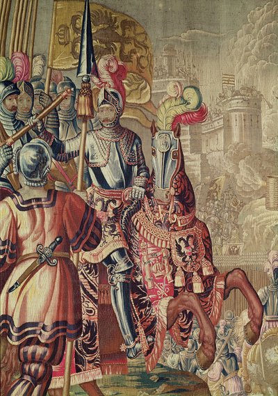 Yksityiskohta Charles V tekijältä Flemish School
