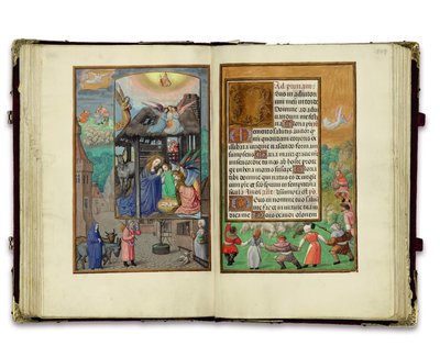 Folios Rothschildin tuntikirjasta, Gent tai Brugge, n. 1505 tekijältä Flemish School