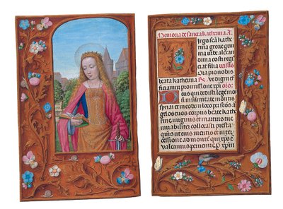 Folios Rothschildin tuntikirjasta, Gent tai Brugge, n. 1505 tekijältä Flemish School