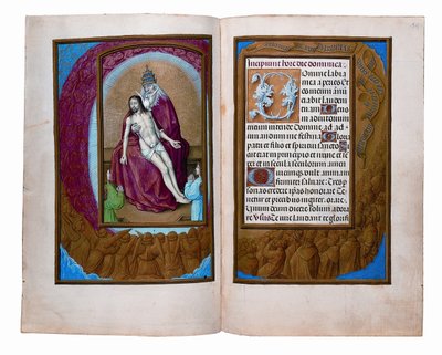 Folios Rothschildin tuntikirjasta, Gent tai Brugge, n. 1505 tekijältä Flemish School