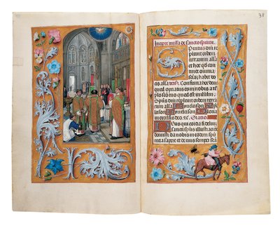Folios Rothschildin tuntikirjasta, Gent tai Brugge, n. 1505 tekijältä Flemish School