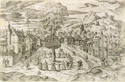 Vappuseremonia (etsaus) tekijältä Flemish School