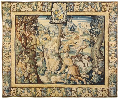 Mytologinen kuvakudos, 1600-50 tekijältä Flemish School