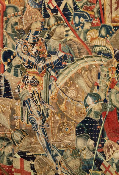 Seurakunnan kuvakudosmuseo (Pastrana Tapestries -seurakuntamuseo). Flanderin kuvakudos. Asilan piiritys (Asilahin piiritys, De omsingeling van Arzila). Sarja Portugalin kuninkaan Alfonso I:n valloitukset. Tournai. tekijältä Flemish School