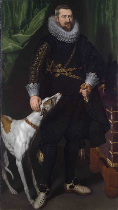 Charles-Alexandre de Croÿn muotokuva tekijältä Flemish School