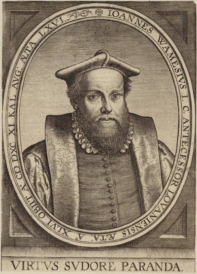 Jan Wamesiuksen muotokuva tekijältä Flemish School