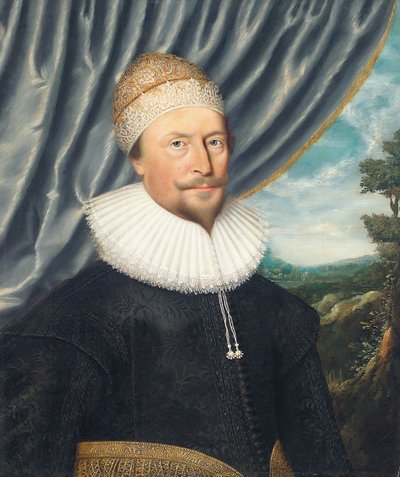 Sir Giles Allingtonin muotokuva, n. 1620 tekijältä Flemish School