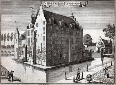 Rijsenburgin linna. (kaiverrus tekijältä Flemish School