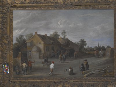 The Archers (öljy kankaalle) tekijältä Flemish School