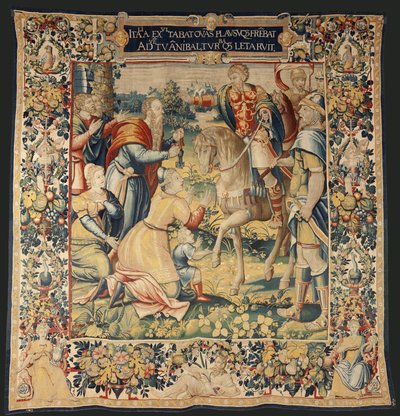 Hannibalin historia, n. 1570 (kuvakudos) tekijältä Flemish School