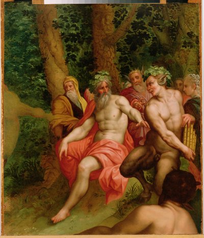 Midaksen tuomio, n. 1615 tekijältä Flemish School