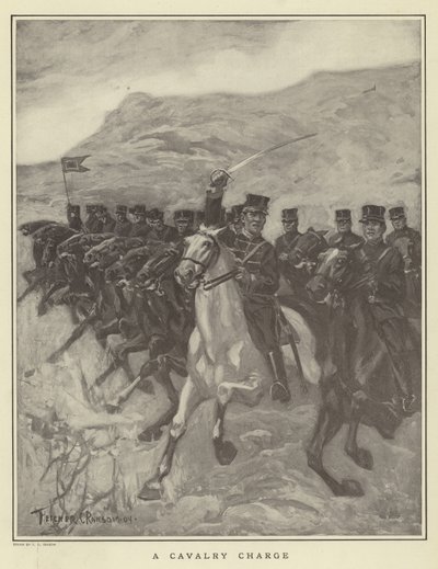 Ratsuväkihyökkäys tekijältä Fletcher C. Ransom