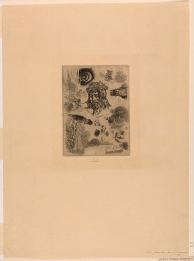 Gypsy Board tekijältä Félicien Rops