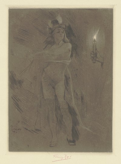 Naisen kosto tekijältä Félicien Rops