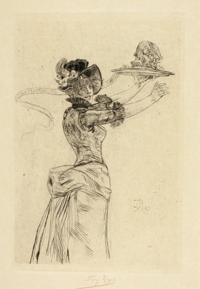 Nykyaikaisuus tekijältä Félicien Rops