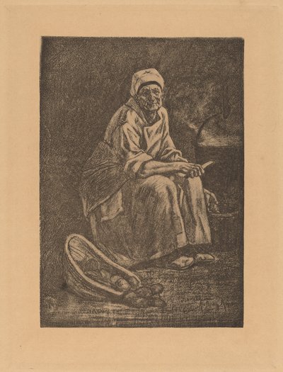 Vanha Kate. tekijältä Félicien Rops