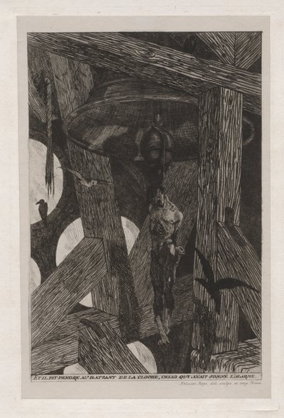 Ulenspiegelin ja Lamme Goedzakin legenda ja seikkailut: Hirtetty mies..., 1867. tekijältä Félicien Rops