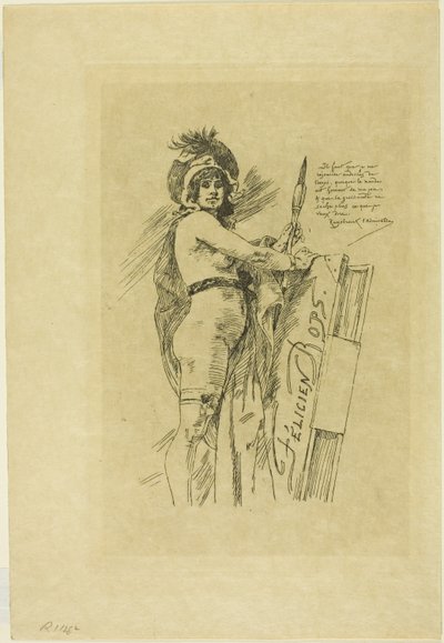 Félicien Ropsin museo tekijältä Félicien Rops