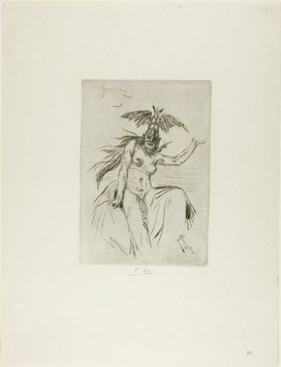 Soturi tekijältä Félicien Rops