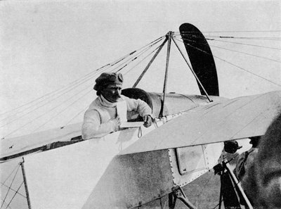 Circuit of Britain -lentokilpailu: Jules Vedrines Shoreham Controlissa, Sussexissa, 1911 1933. tekijältä Flight Photo