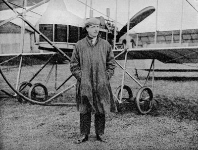 Lontoo-Manchester Air Race: Mr Jack Alcock ja hänen Maurice Farman -kaksitaso, 1914 1934 tekijältä Flight Photo
