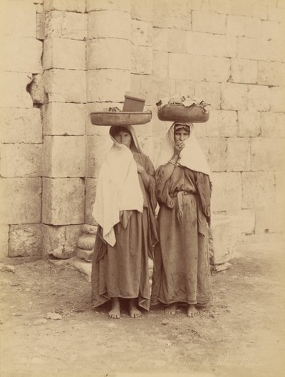 Siloén naiset, Palestiina tekijältä Félix Bonfils