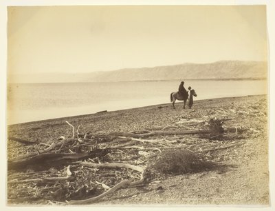 Kuollutmeri ja Juudean vuoret. Palestiina (Kuollutmeri ja Juudean vuoret, Palestiina) tekijältä Félix Bonfils