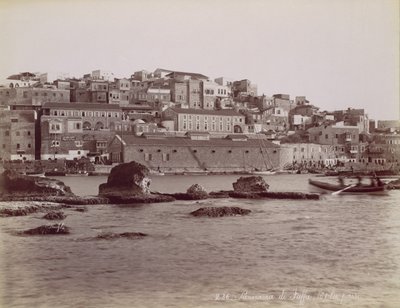 Panorama de Jaffa, n. 1880. tekijältä Félix Bonfils