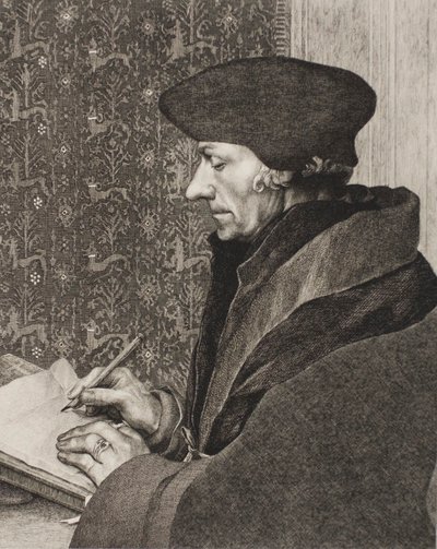 Erasmus tekijältä Félix Henri Bracquemond