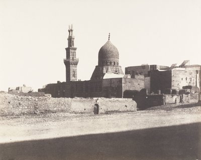 Le Kaire, Nâceryehin moskeija, 1851-52, painettu 1853-54. tekijältä Félix Teynard