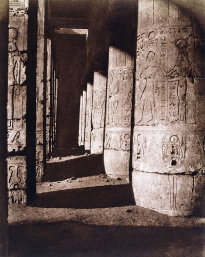 Medinet-Abou tekijältä Félix Teynard