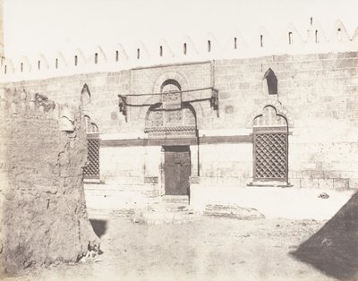Souâdj, Mouràd-Beyn hauta - Moskeijan sisäänkäynti, 1851-52, painettu 1853-54. tekijältä Félix Teynard
