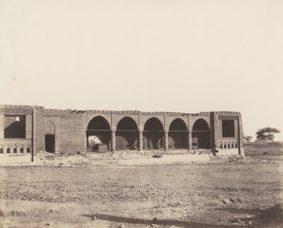 Syout, Caravanserai in Ruins, 1851-52, painettu 1853-54. tekijältä Félix Teynard