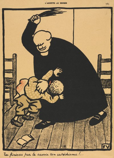 Rikokset ja rangaistukset VIII, 765: Opit... tekijältä Félix Vallotton