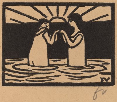 Playing in the Sun (Jeux au soleil) tekijältä Félix Vallotton