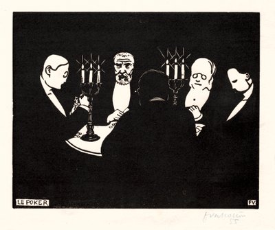 Pokeri tekijältä Félix Vallotton