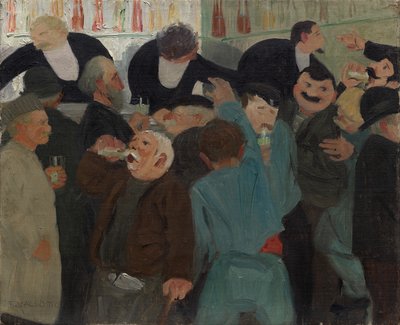 Bistro tekijältä Félix Vallotton