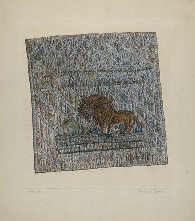 Quilt Block: "Audax et Fides" tekijältä Florence Truelson