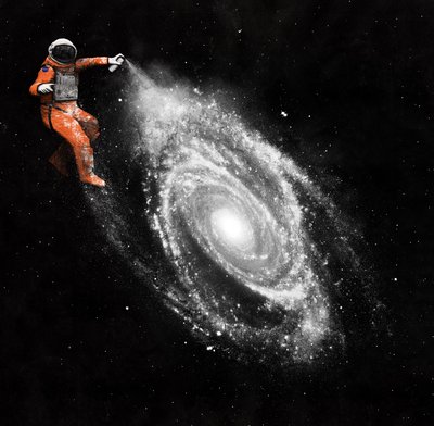 Space Art, 2016 (digitaalinen) tekijältä Florent Bodart