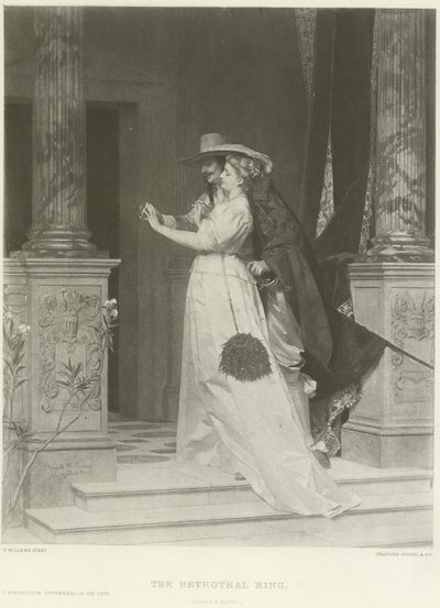 Kihlasormus (syväpaino) tekijältä Florent Willems