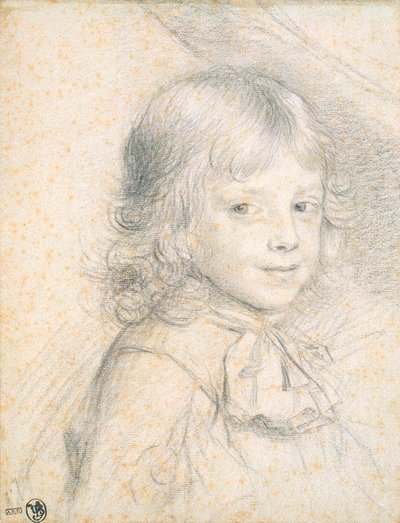 Muotokuva Savoylaisen Filippuksesta lapsena, 1660-1670. tekijältä Florent de La Mare Richart