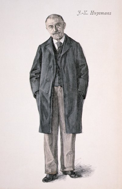 Joris Karl Huysmans (1848-1907) elokuvasta "La Revue Illustre" tekijältä Florian