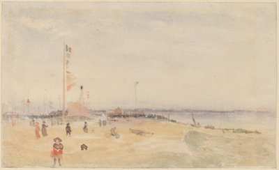 Pourville-sur-Mer tekijältä Follower of James McNeill Whistler
