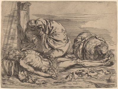 La Lamentació finlandesa tekijältä Follower of Jusepe de Ribera