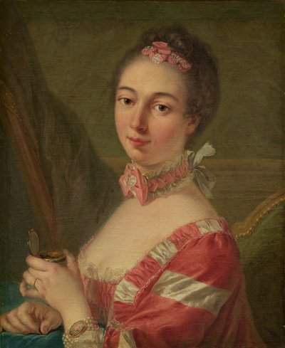 Naisen muotokuva tekijältä Follower of Louis Michel Van Loo