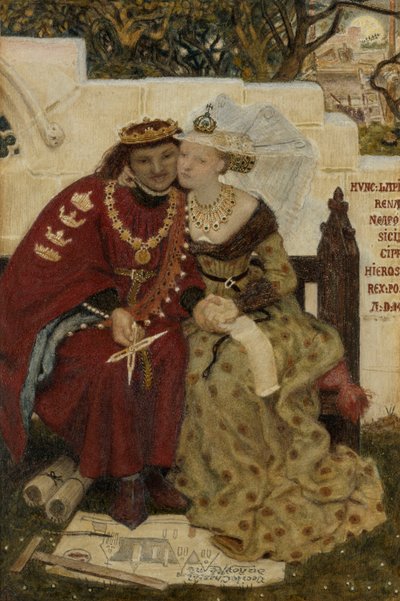 Kuningas Renen häämatka tekijältä Ford Madox Brown