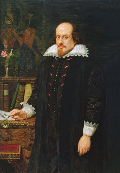 William Shakespearen muotokuva 1564-1616, 1849 tekijältä Ford Madox Brown