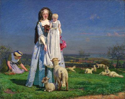 Suloiset mää-karitsat tekijältä Ford Madox Brown