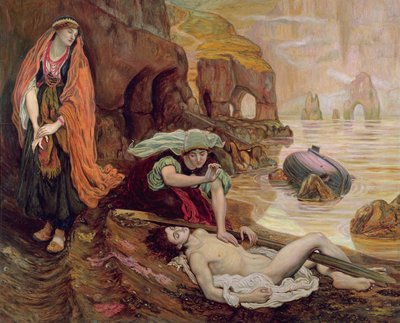 Haideen Don Juanin löytö, 1878 tekijältä Ford Madox Brown