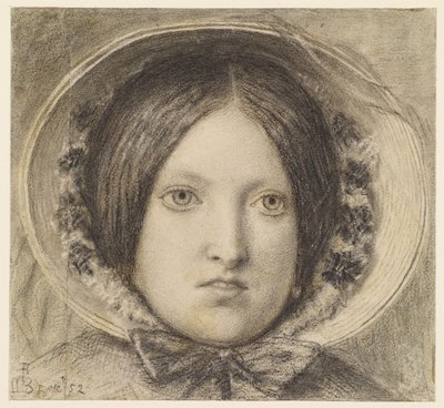The Last of England - Emma Hillin muotokuva tekijältä Ford Madox Brown